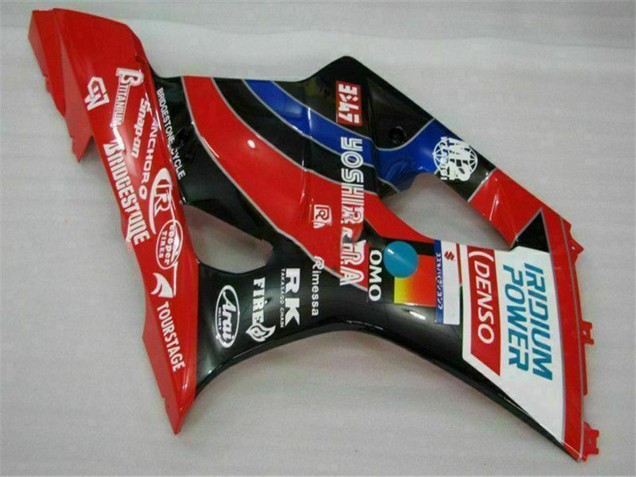 Carenados Moto Suzuki GSXR 1000 2003-2004 - Rojo Negro Azul Yoshimura