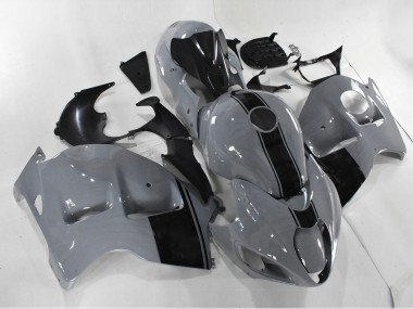Carenados Moto Suzuki GSXR 1300 Hayabusa 1996-2007 - Nardo Gris Negro No Calcomanía