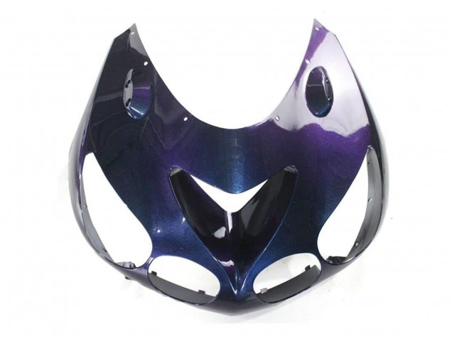 Carenados Moto Kawasaki ZX14R ZZR1400 2006-2011 - Camaleón Azul Púrpura