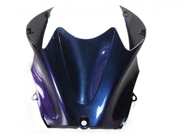 Carenados Moto Kawasaki ZX14R ZZR1400 2006-2011 - Camaleón Azul Púrpura
