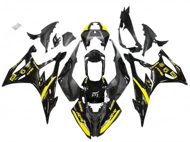 Carenados Moto BMW S1000RR 2019-2022 - Negro Brillante Amarillo