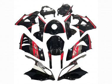 Carenado Moto BMW S1000RR 2009-2014 - Rojo Negro Brillante