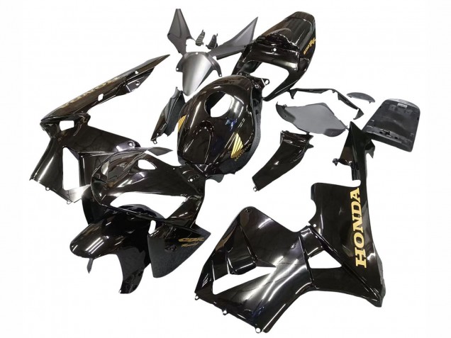 Carenados Moto Honda CBR600RR 2005-2006 - Negro Oro Logo