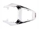 Carenado Moto Yamaha YZF R6 2003-2004 - Blanco Negro Brillante