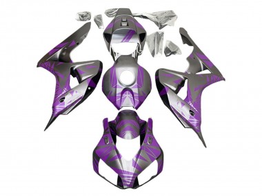 Carenados Moto Honda CBR1000RR 2006-2007 - Plata Púrpura Claro