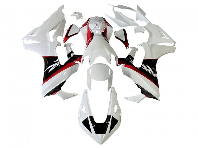 Carenado Moto Honda CBR1000RR 2017-2023 - Blanco Rojo Negro