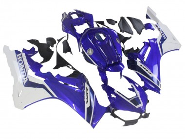 Carenados Moto Honda CBR1000RR 2017-2023 - Blanco Azul