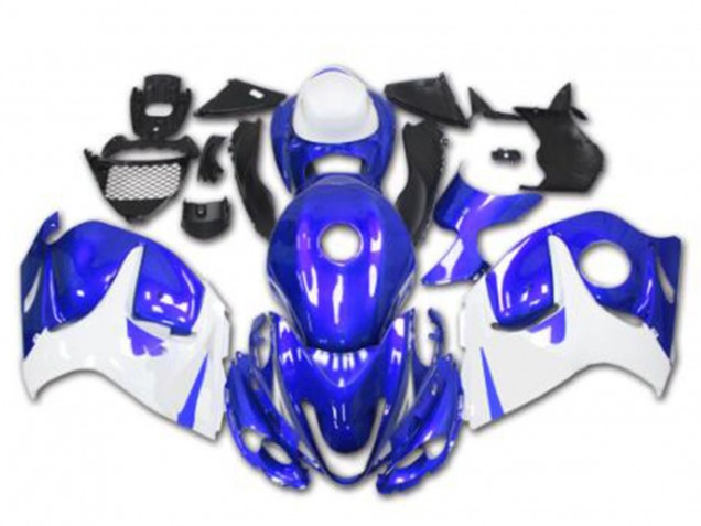 Carenados Moto Suzuki GSXR 1300 Hayabusa 2008-2020 - Azul Blanco