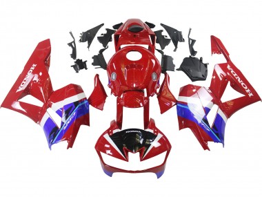 Carenados Moto Honda CBR600RR 2013-2023 - Rojo Azul