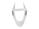 Carenados Moto Kawasaki ZX6R 2003-2004 - Blanco Negro Calcomanías