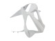 Carenados Moto Kawasaki ZX6R 2003-2004 - Blanco Negro Calcomanías