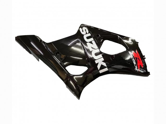 Carenados Moto Suzuki GSXR 1000 2003-2004 - Negro Brillante Blanco Rojo Calcomanías