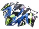 Carenados Moto Suzuki GSXR 1300 Hayabusa 1996-2007 - Azul Verde Tiburón 46