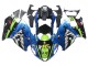 Carenados Moto Suzuki GSXR 1300 Hayabusa 1996-2007 - Azul Verde Tiburón 46
