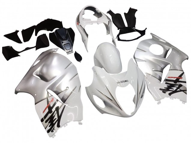 Carenados Moto Suzuki GSXR 1300 Hayabusa 1996-2007 - Blanco Plata Hayabusa