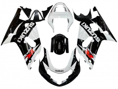 Carenados Moto Suzuki GSXR 600 / GSXR 750 2001-2003 - Blanco Negro Brillante Rojo
