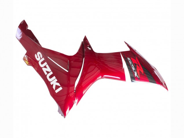Carenado Moto Suzuki GSXR 600 / GSXR 750 2011-2024 - Rojo Negro Brillante