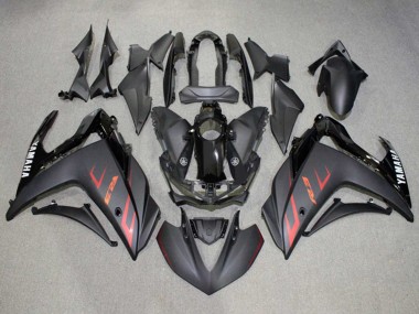 Carenados Moto Yamaha YZF R3/R25 2015-2018 - Negro Brillante Negro Mate Rojo