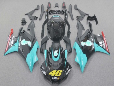 Carenados Moto Yamaha YZF R3/R25 2019-2021 - Azul Claro Rojo Negro Petronas 46