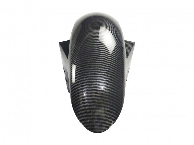 Carenados Moto Yamaha YZF R3/R25 2022-2024 - Negro FibraCarbono Estilo Plata Azul