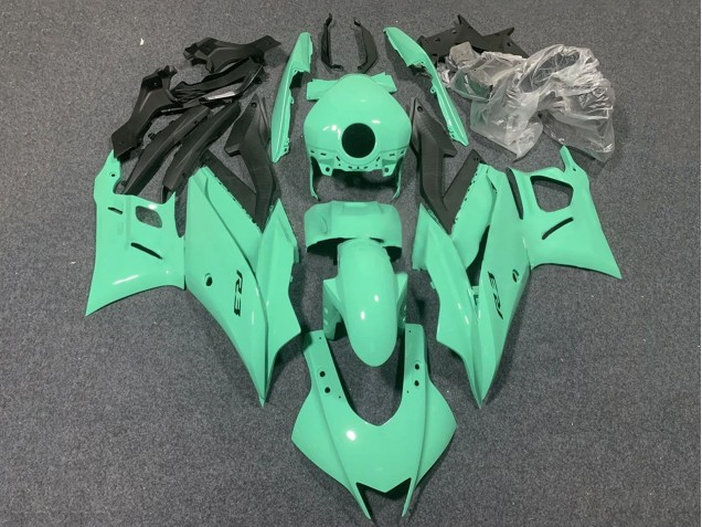 Carenados Moto Yamaha YZF R3/R25 2022-2024 - Verde Claro