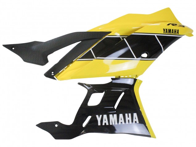 Carenado Moto Yamaha YZF R3/R25 2022-2024 - Amarillo Negro
