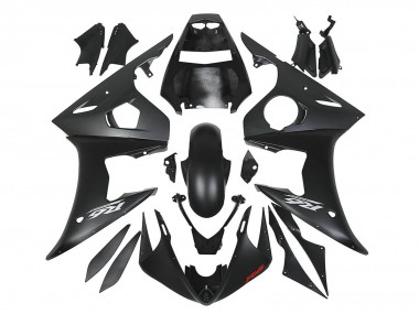Carenados Moto Yamaha YZF R6 2003-2004 - Negro Mate