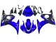 Carenados Moto Yamaha YZF R6 2003-2004 - Azul Negro Brillante