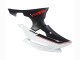 Carenados Moto Yamaha YZF 600 R6 2008-2016 - Blanco Negro Mate Rojo Calcomanías