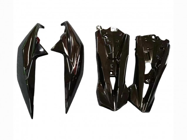 Carenados Moto Kawasaki Z800 2013-2018 - Verde Negro Brillante