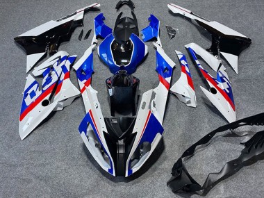 Carenados Moto BMW S1000RR 2017-2018 - Blanco Azul Rojo Negro Brillante