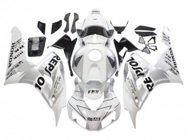 Carenados Moto Honda CBR1000RR 2006-2007 - Blanco Plata Negro Repsol