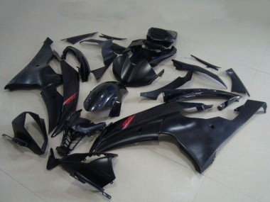 Carenados Moto Yamaha YZF R6 2008-2016 - Negro Brillante Negro Mate