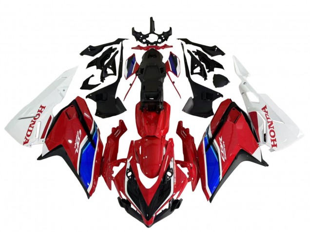 Carenados Moto Honda CBR250RR 2017-2022 - Rojo Azul Blanco