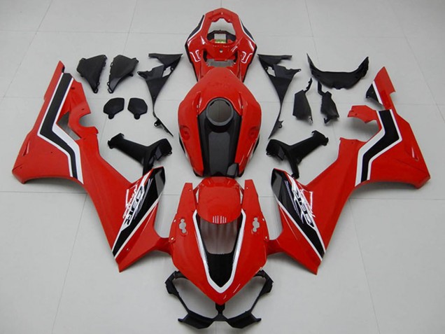 Carenado Moto Honda CBR1000RR 2017-2023 - Rojo Negro Blanco