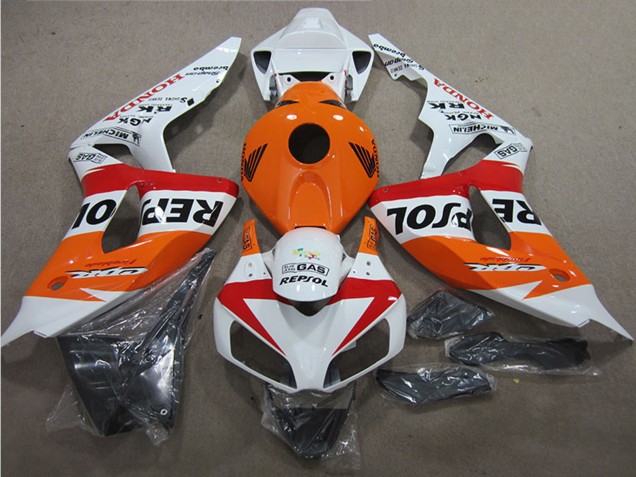 Carenados Moto Honda CBR1000RR 2006-2007 - Blanco Naranja Rojo Negro Repsol