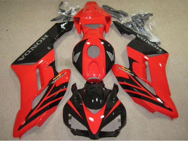 Carenados Moto Honda CBR1000RR 2004-2005 - Rojo Negro Brillante Fireblade