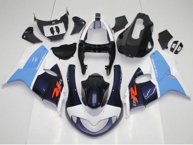 Carenados Moto Suzuki TL1000R 1998-2003 - Blanco Azul Claro Negro