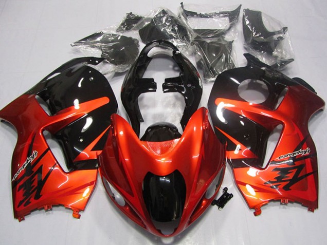 Carenados Moto Suzuki GSXR 1300 Hayabusa 1996-2007 - Naranja Negro