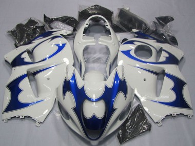 Kits Carenado Moto Suzuki GSXR 1300 Hayabusa 1996-2007 - Blanco Azul