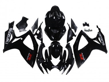 Carenados Moto Suzuki GSXR 600/750 2006-2007 - Negro Brillante