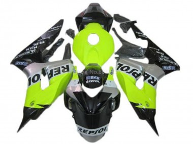 Carenados Moto Honda CBR1000RR 2006-2007 - Verde Plata Negro Brillante Repsol