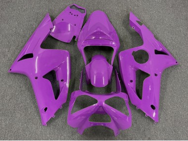 Magenta Brillante Liso 03-04 Kawasaki ZX6R Carenado