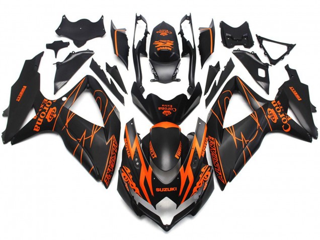Mate Personalizado Corona Especial 08-10 Suzuki GSXR 600-750 Carenado Mate Personalizado Corona Especial 08-10 Suzuki GSXR 600-750 Carenado
