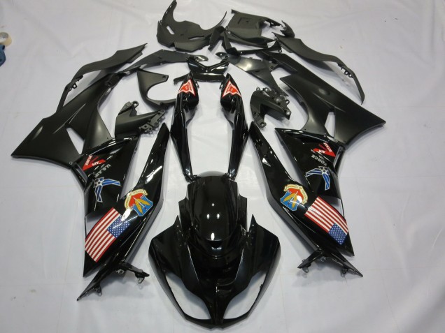 Mérica 09-12 Kawasaki ZX6R Carenado Mérica 09-12 Kawasaki ZX6R Carenado