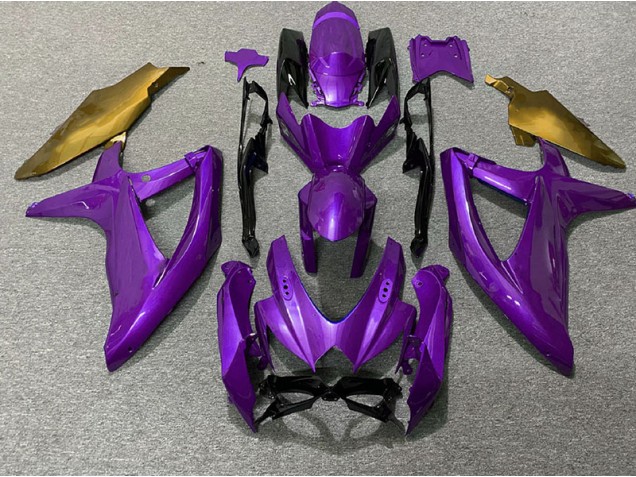 Morado & Dorado 08-10 Suzuki GSXR 600-750 Carenado Morado & Dorado 08-10 Suzuki GSXR 600-750 Carenado