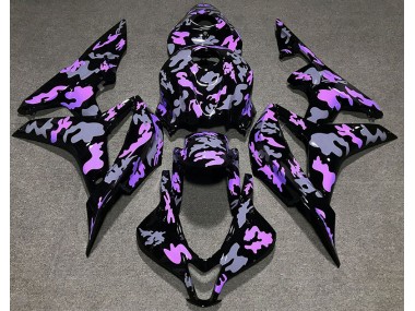 Morado & Gris Camuflaje 07-08 Honda CBR600RR Carenado