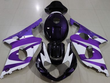 Morado Oscuro 00-02 Suzuki GSXR 1000 Carenado