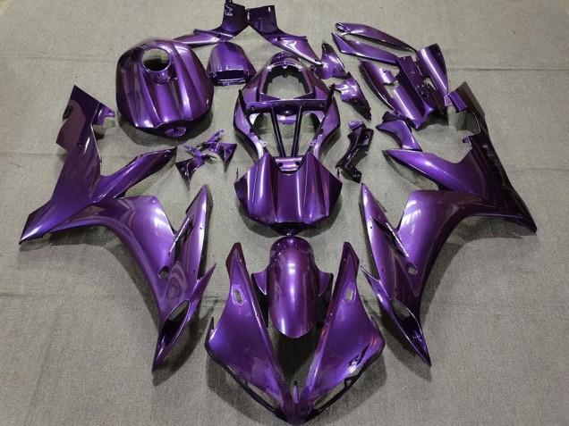 Morado Oscuro 04-06 Yamaha R1 Carenado Morado Oscuro 04-06 Yamaha R1 Carenado