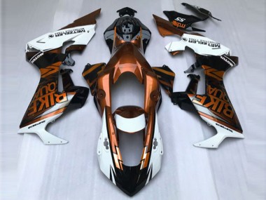 Naranja & Blanco Personalizado 17-23 Honda CBR1000RR Carenado
